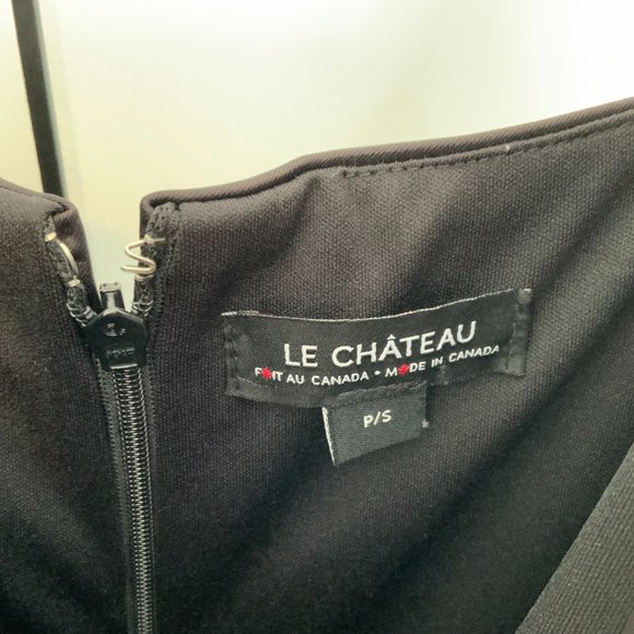 Le Chateau Midi Formal Dress with Ruching - Picture 6 of 7